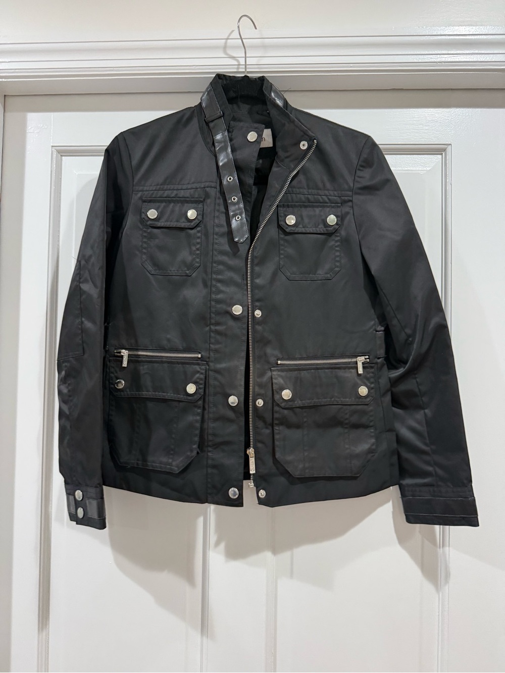 Calvin Klein Black Lightweight Utility Jacket